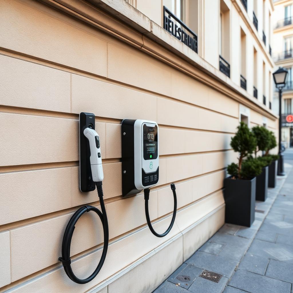 Borne de recharge véhicule électrique